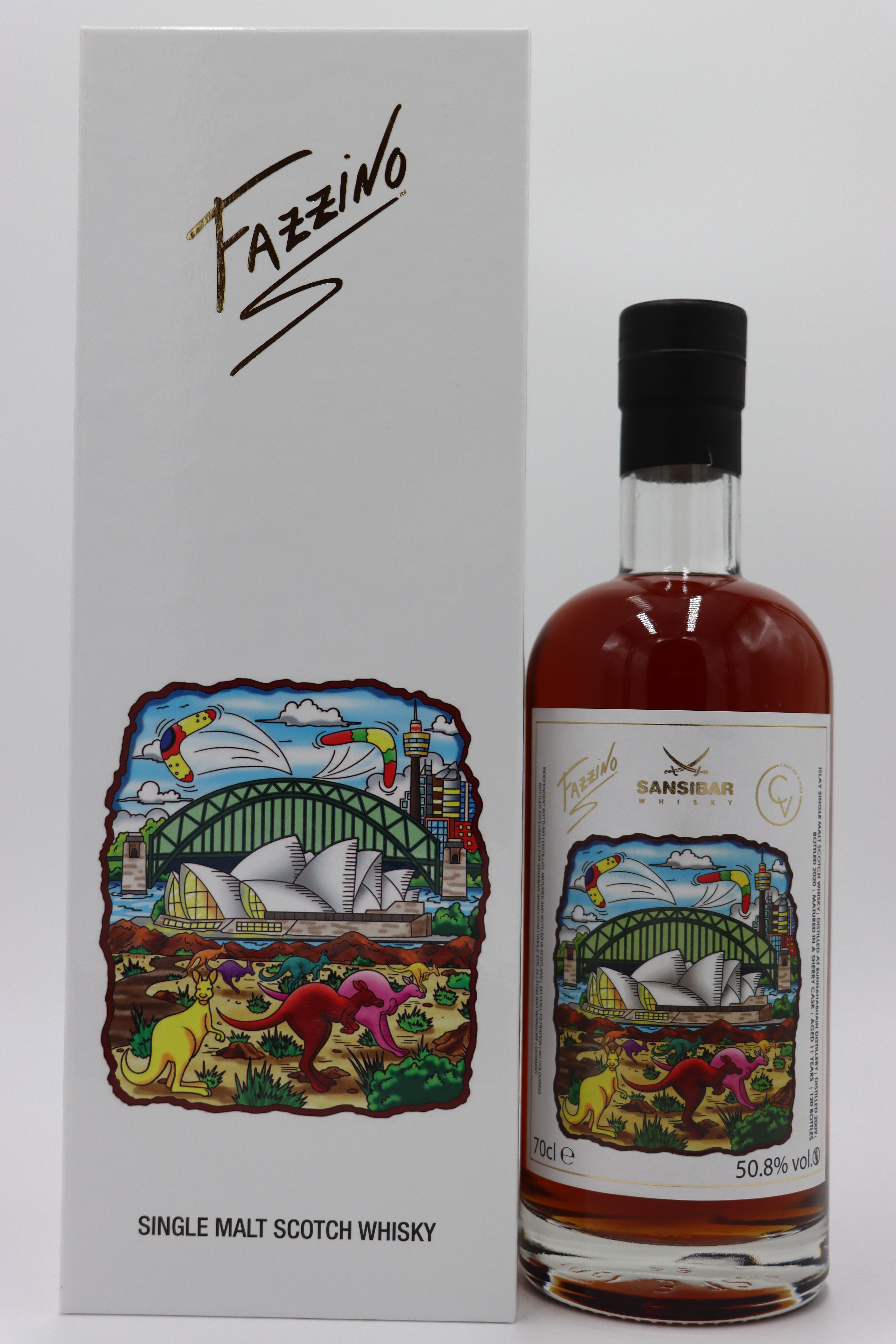 Speyside Region Malt 19y - Sansibar Whisky Fazzino Label