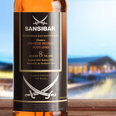 Speyside Region Malt 8y - Sansibar First Label